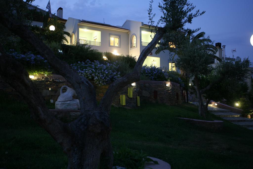 Aigli Apartments Néa Ankhíalos Exterior foto